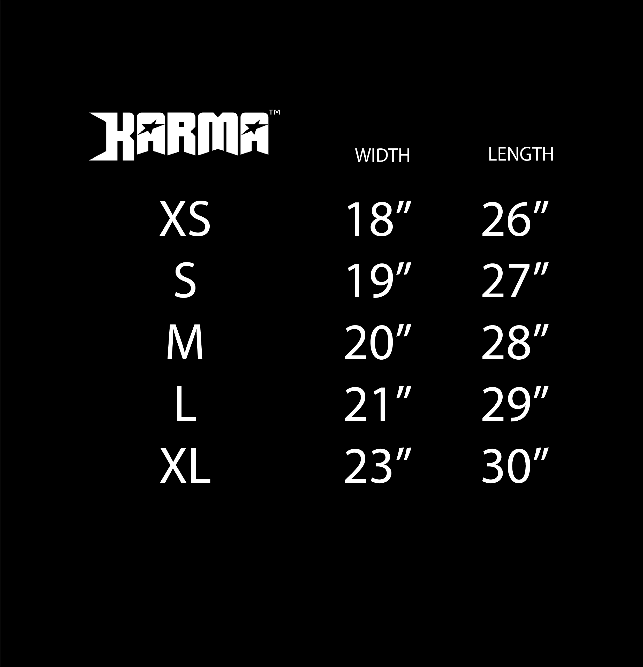 "KARMA CROSS" BLACK TEE